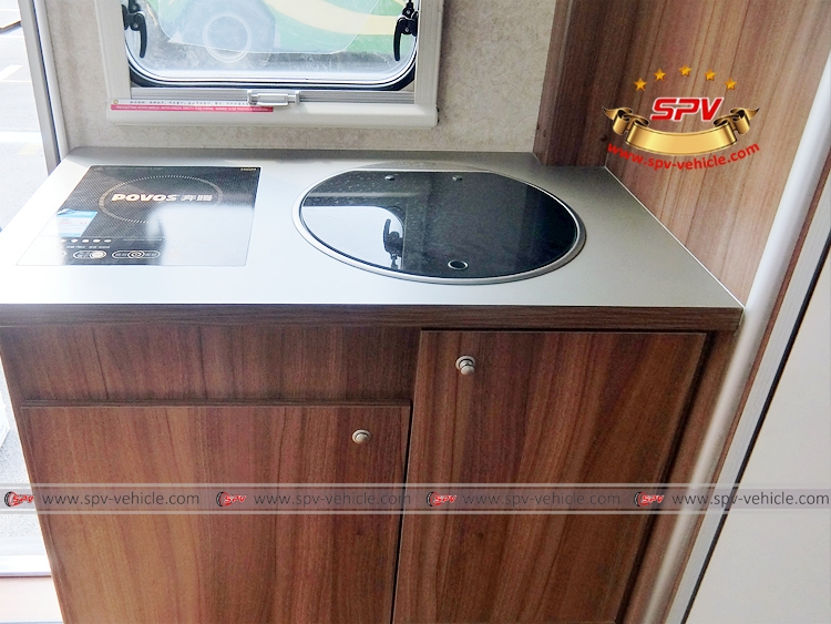 Motor Home - IVECO - Inside View - Kitchen